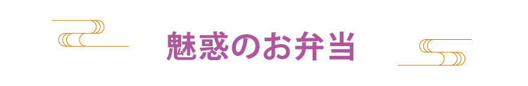 魅惑のお弁当