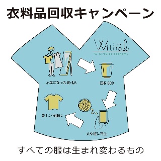 【モジュレーション】2023年春の衣料回収キャンペーン