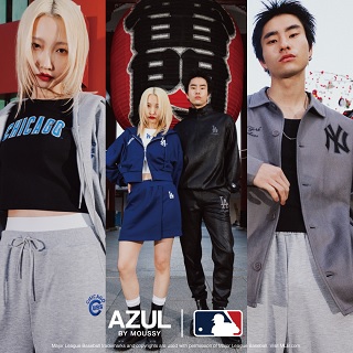 【AZUL BY MOUSSY】MLB のスペシャルコレクションが2/26(水)より発売開始！