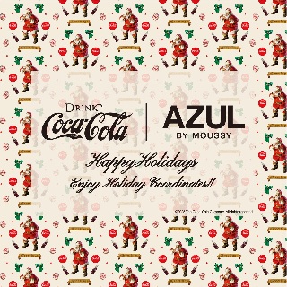 【AZUL BY MOUSSY】Coca-Cola®とのコラボアイテム発売